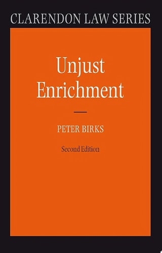 Unjust Enrichment