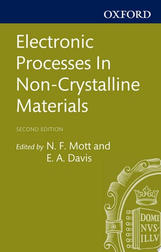 Electronic Processes in Non-Crystalline Materials