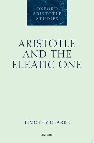 Aristotle and the Eleatic One