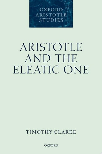 Aristotle and the Eleatic One