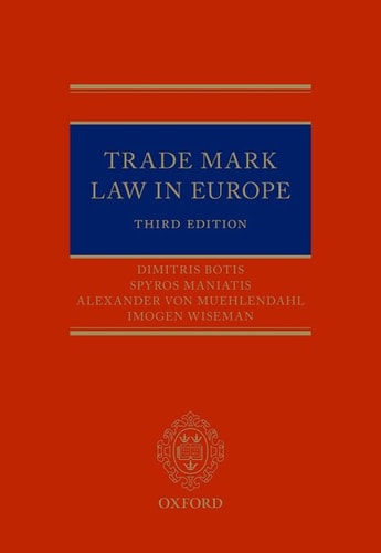 Trade Mark Law in Europe