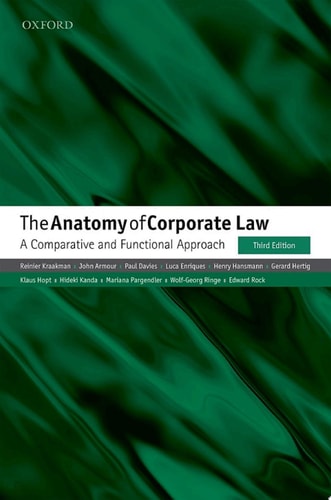 The Anatomy of Corporate Law: A Comparative and Functional Approach