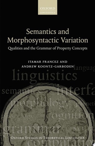 Semantics and Morphosyntactic Variation