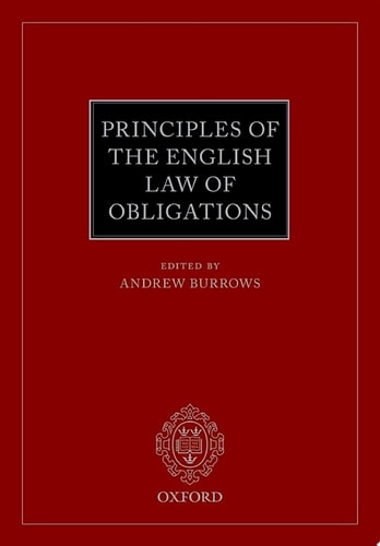 Principles of the English Law of Obligations