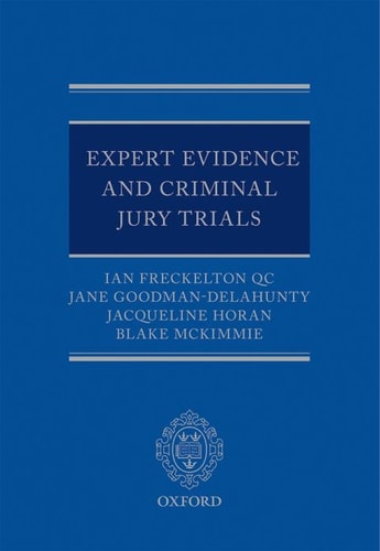 Expert Evidence and Criminal Jury Trials