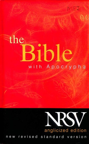 New Revised Standard Version Bible: Anglicized Edition with Apocrypha