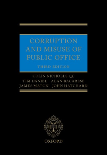 Corruption and Misuse of Public Office
