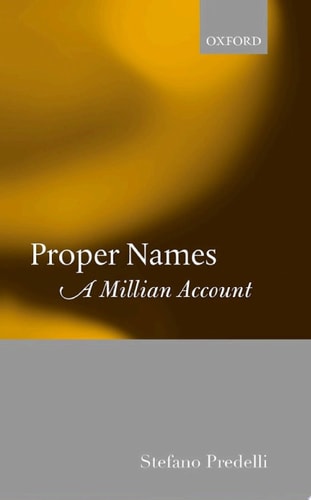 Proper Names: A Millian Account