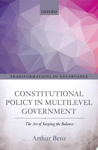 Constitutional Policy in Multilevel Government