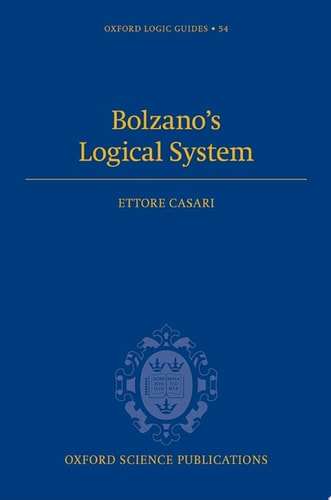 Bolzano's Logical System