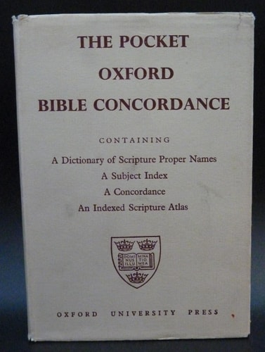Dictionary of Scripture Proper Names: With Their Pronunciation and Meaning Together With Subject Index and Concordance
