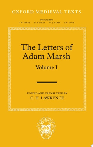 The Letters of Adam Marsh