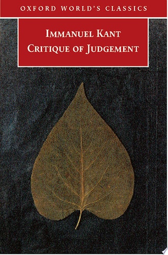 Critique of Judgement