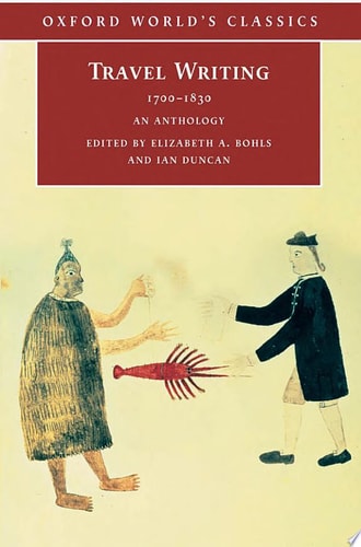 Travel Writing, 1700-1830