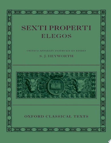 Sexti Properti Elegi