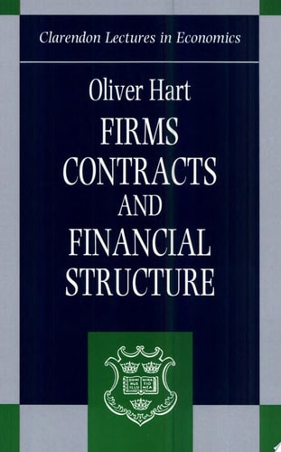 Firms, Contracts, and Financial Structure