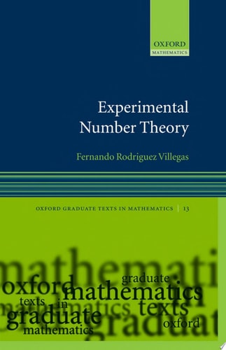 Experimental Number Theory