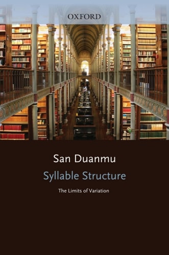 Syllable Structure