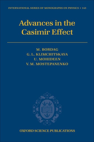 Advances in the Casimir Effect