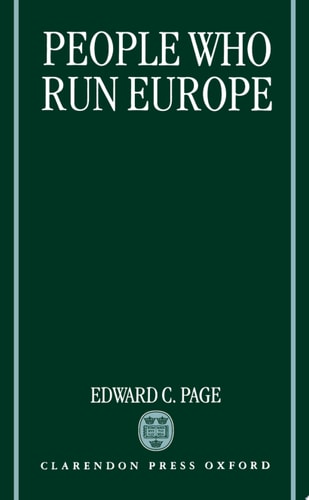People Who Run Europe