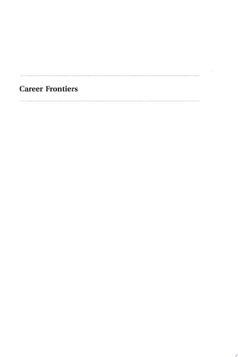 Career Frontiers: New Conceptions of Working Lives