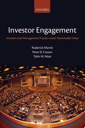 Investor Engagement: Investors and Management Practice under Shareholder Value
