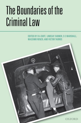 The Boundaries of the Criminal Law