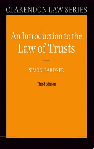 An Introduction to the Law of Trusts