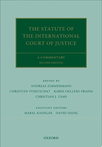 The Statute of the International Court of Justice