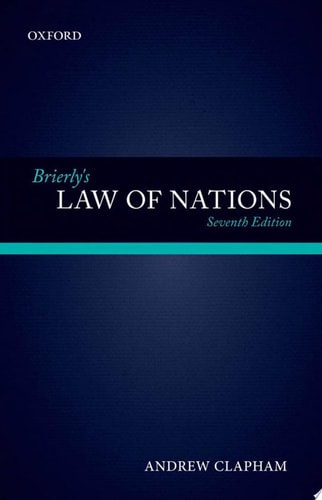 Brierly's Law of Nations