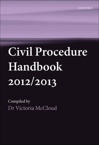 Civil Procedure Handbook 2012/2013