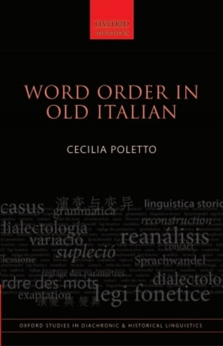 Word Order in Old Italian