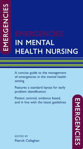 Emergencies in Mental Health Nursing
