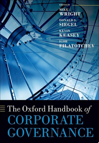 The Oxford Handbook of Corporate Governance