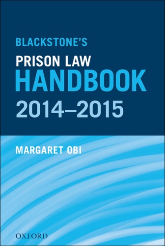 Blackstone's Prison Law Handbook