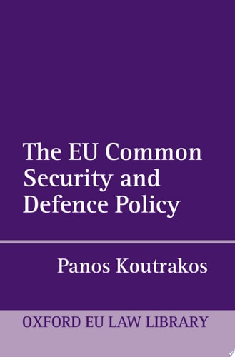 EU Common Security and Defence Policy
