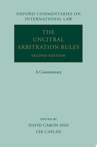 The UNCITRAL Arbitration Rules