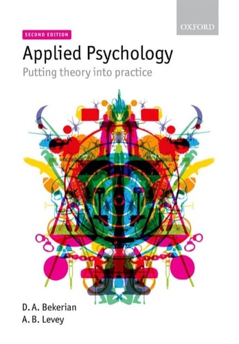 Applied Psychology: Putting Theory into Practice
