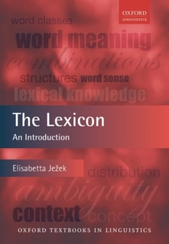 The Lexicon: An Introduction