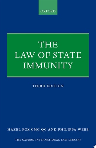 The Law of State Immunity