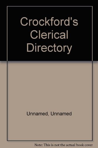 Crockford's Clerical Directory