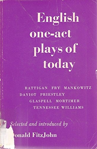 English One-Act Plays of Today