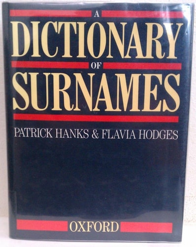 A Dictionary of Surnames