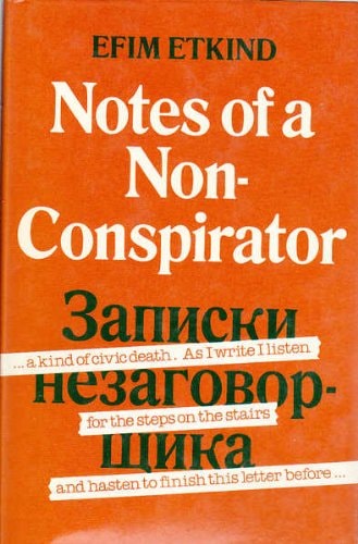 Notes of a Non-Conspirator