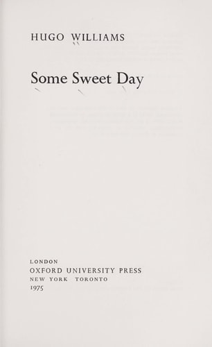 Some Sweet Day