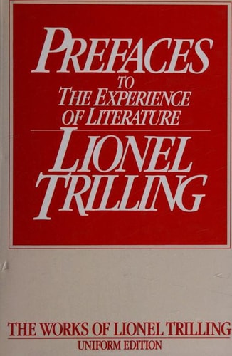 Prefaces to The Experience of Literature