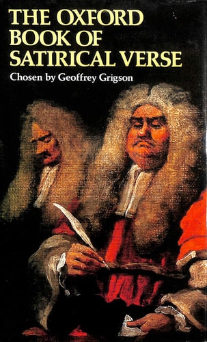 The Oxford Book of Satirical Verse