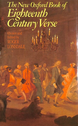 The New Oxford Book of Eighteenth-Century Verse