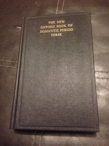The New Oxford Book of Romantic Period Verse