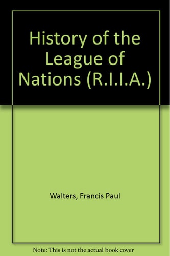 History of the League of Nations